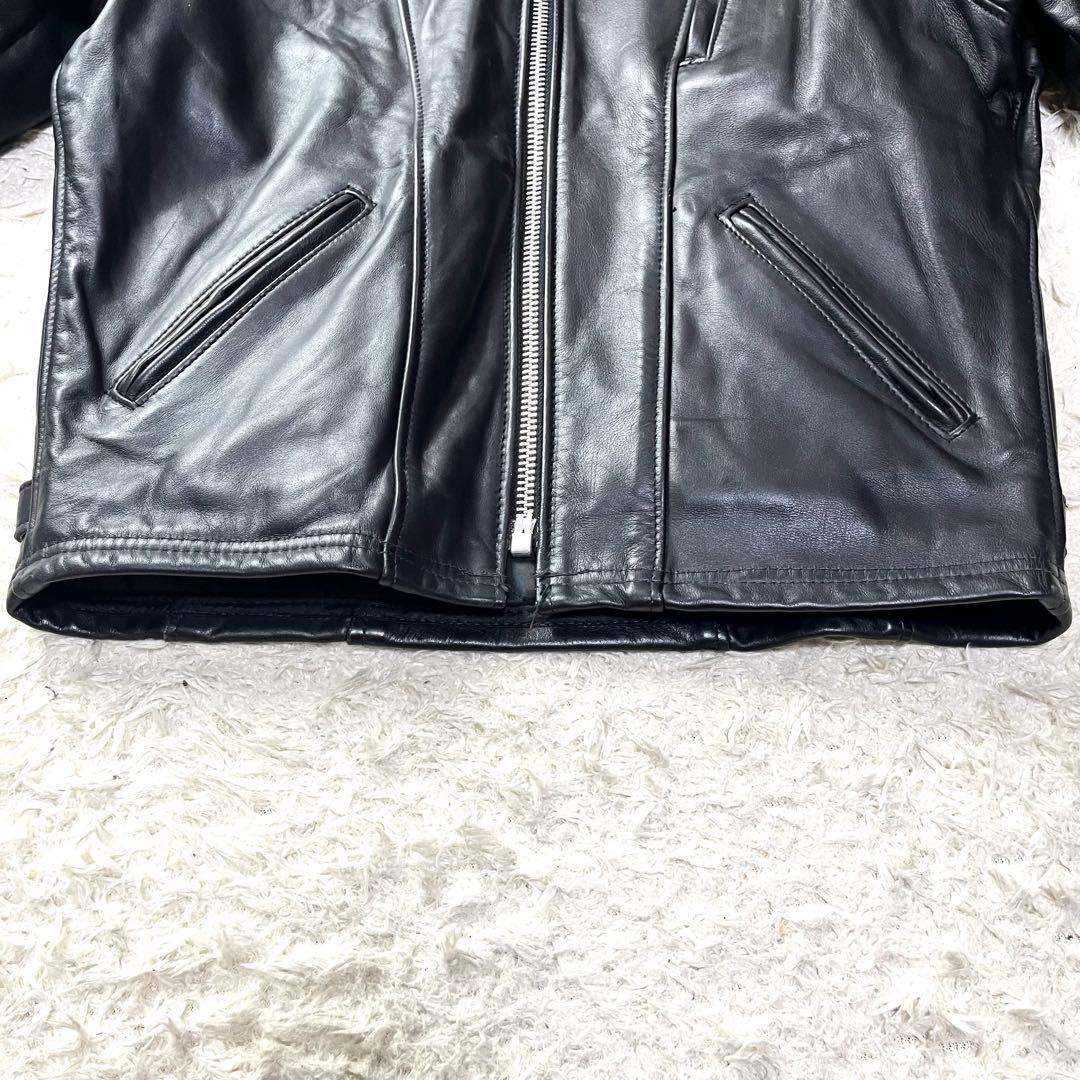 極美品/入手困難✨ショット シングルライダース レザージャケット トラッカー