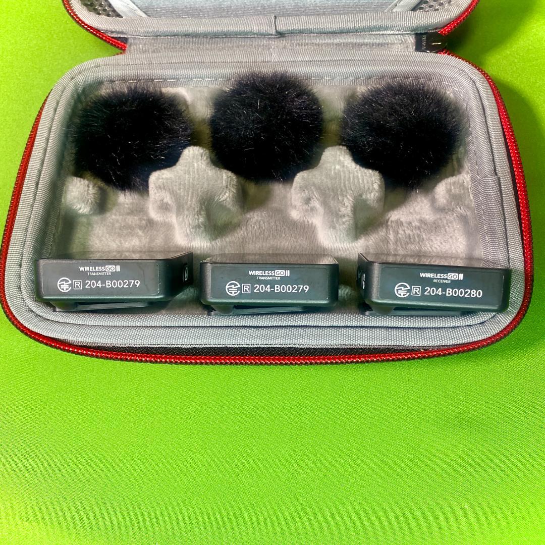 【ほぼ新品✨】RØDE WIRELESS GO II 3個セット ケース付き