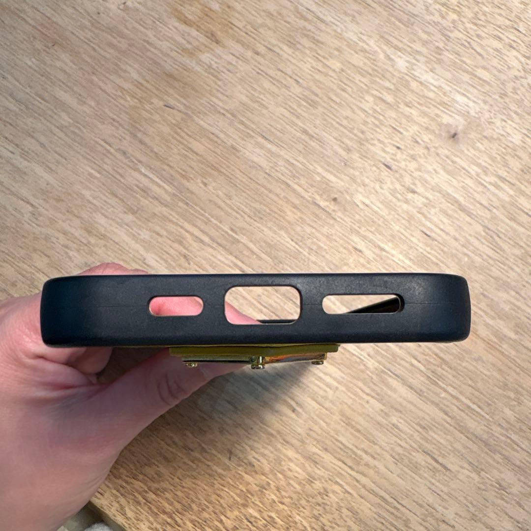 PRADA イエロー レザー iPhone13 ケース