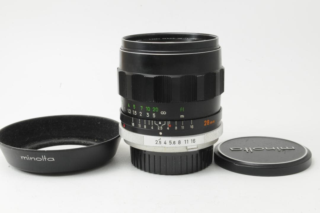 美品★MINOLTA ミノルタ MC W.ROKKOR-SI 28mm F2.5