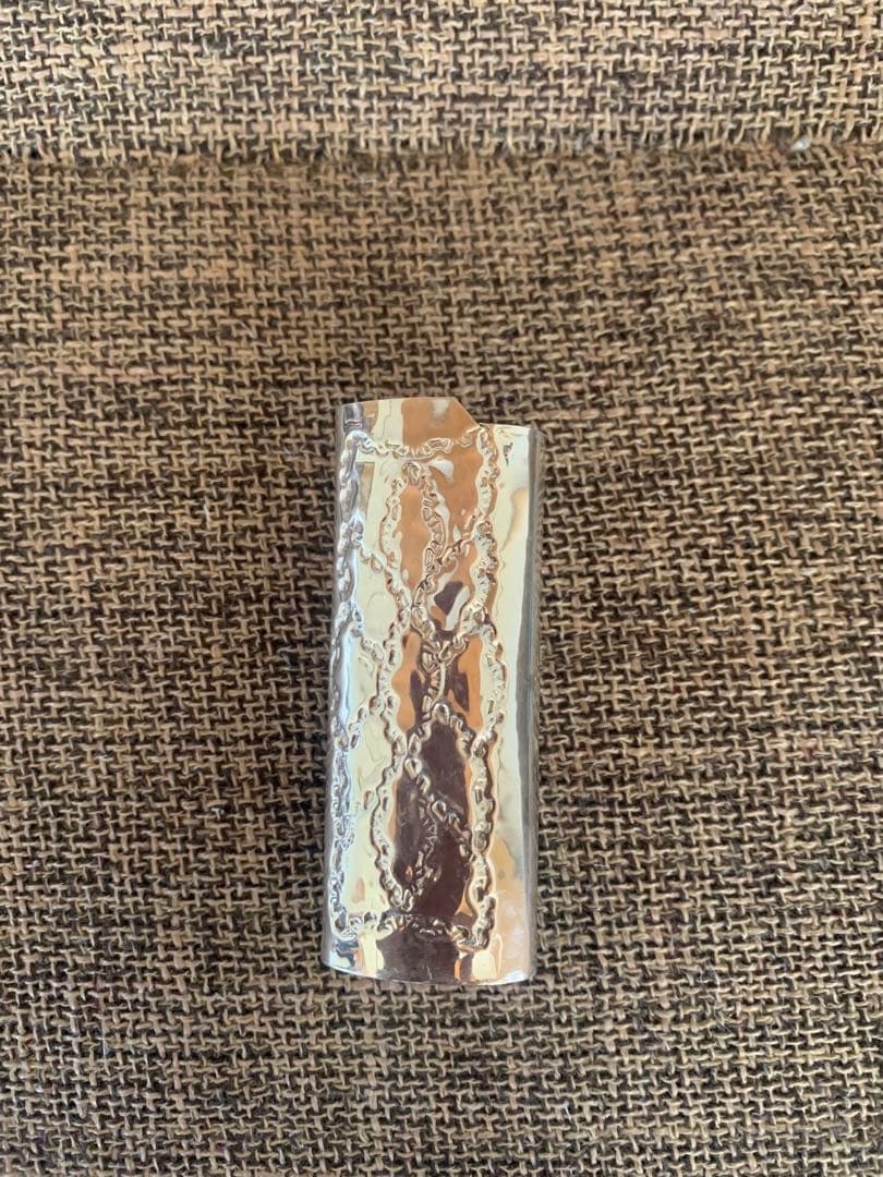 ナバホ族 Navajo ライターケース インディアンジュエリー シルバー