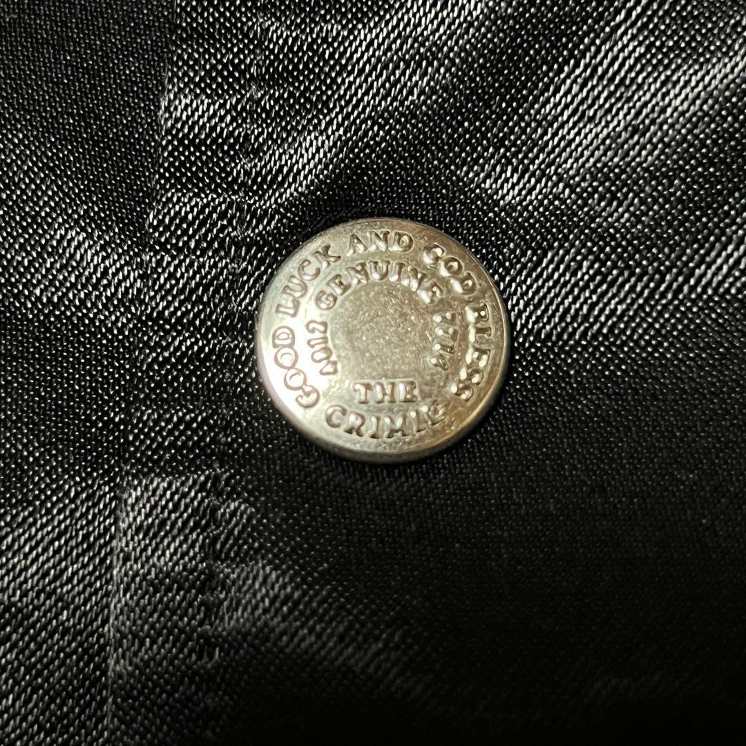 CRIMIE リバーシブルコーチジャケット レオパード サテン M