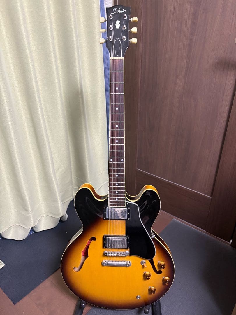 Tokai セミアコ セミハードケース付きes-135