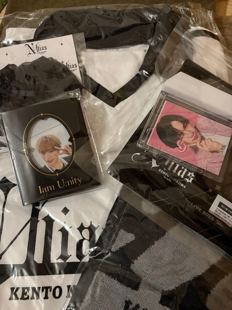 中島健人 ペンライト タオル ゲームシャツなど 5点まとめ売り