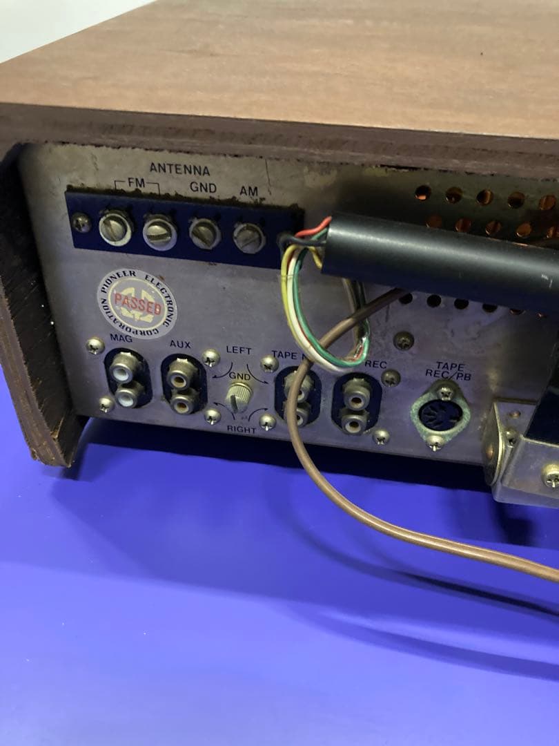 B0103）PIONEER SX-45 1970年代 総合アンプ 当時物 レトロ