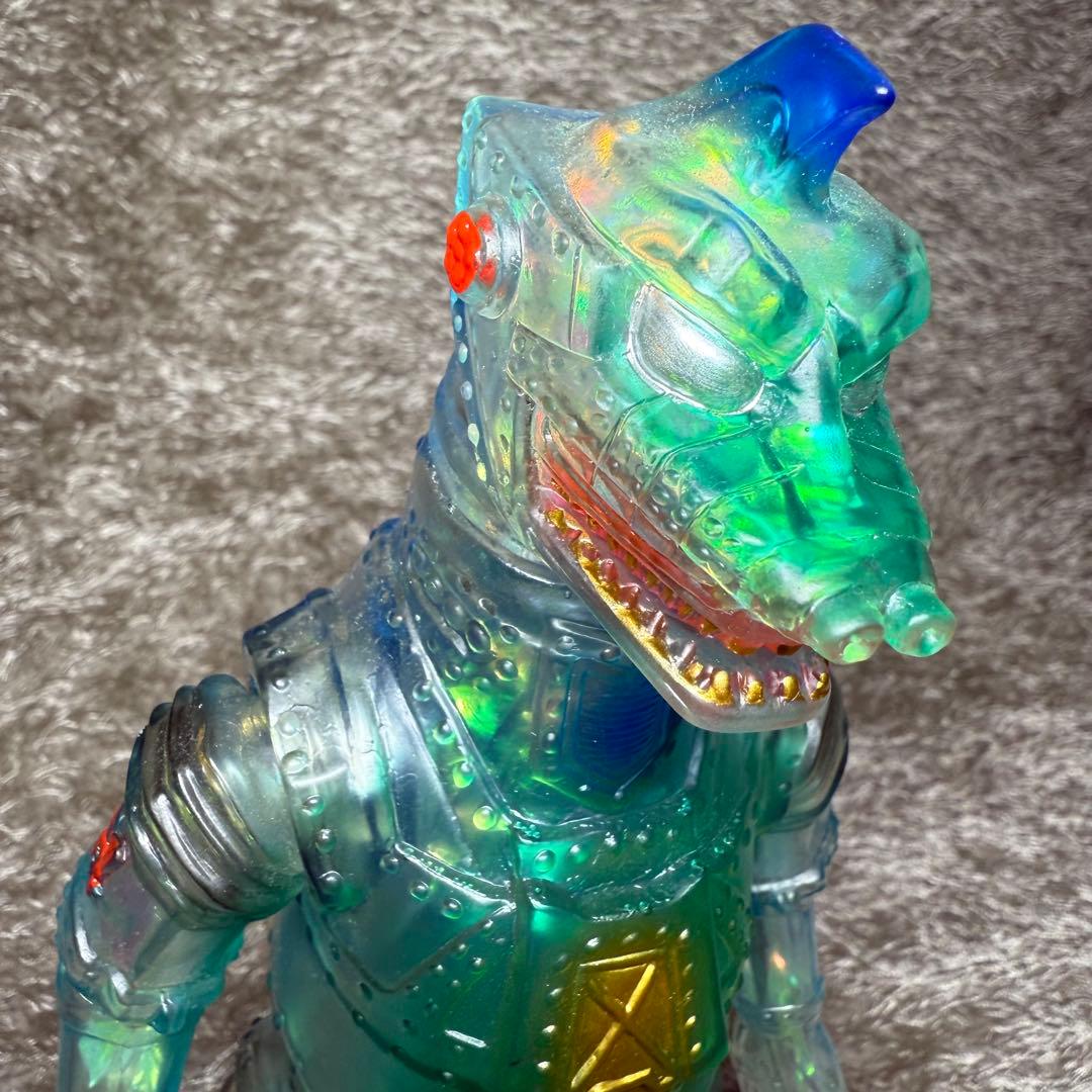ブルマァク メカゴジラ オーロラカラー ソフビ【開封品】