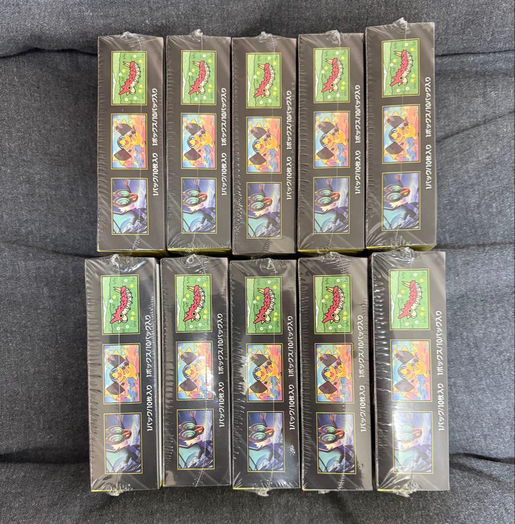 ポケモンカードゲームMEGAドリームex 10BOX シュリンク付き 新品未開封