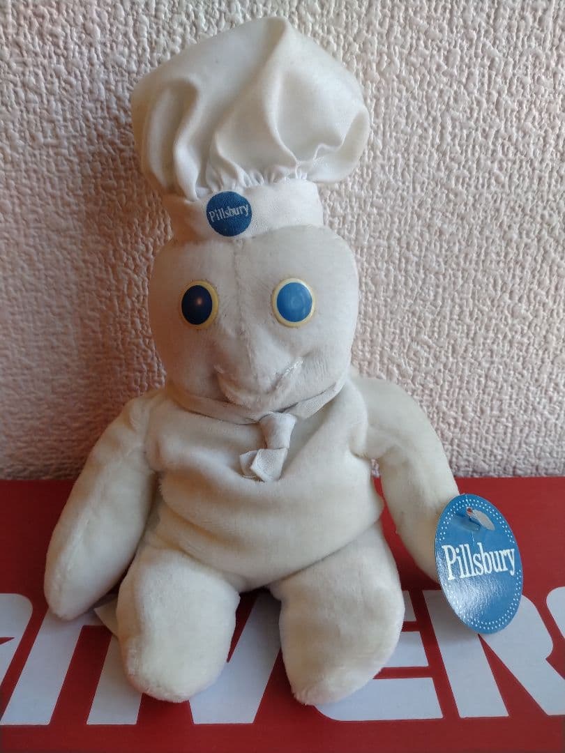 ビンテージ紙タグ付き 90's Pillsbury Doughboyドゥーボーイ