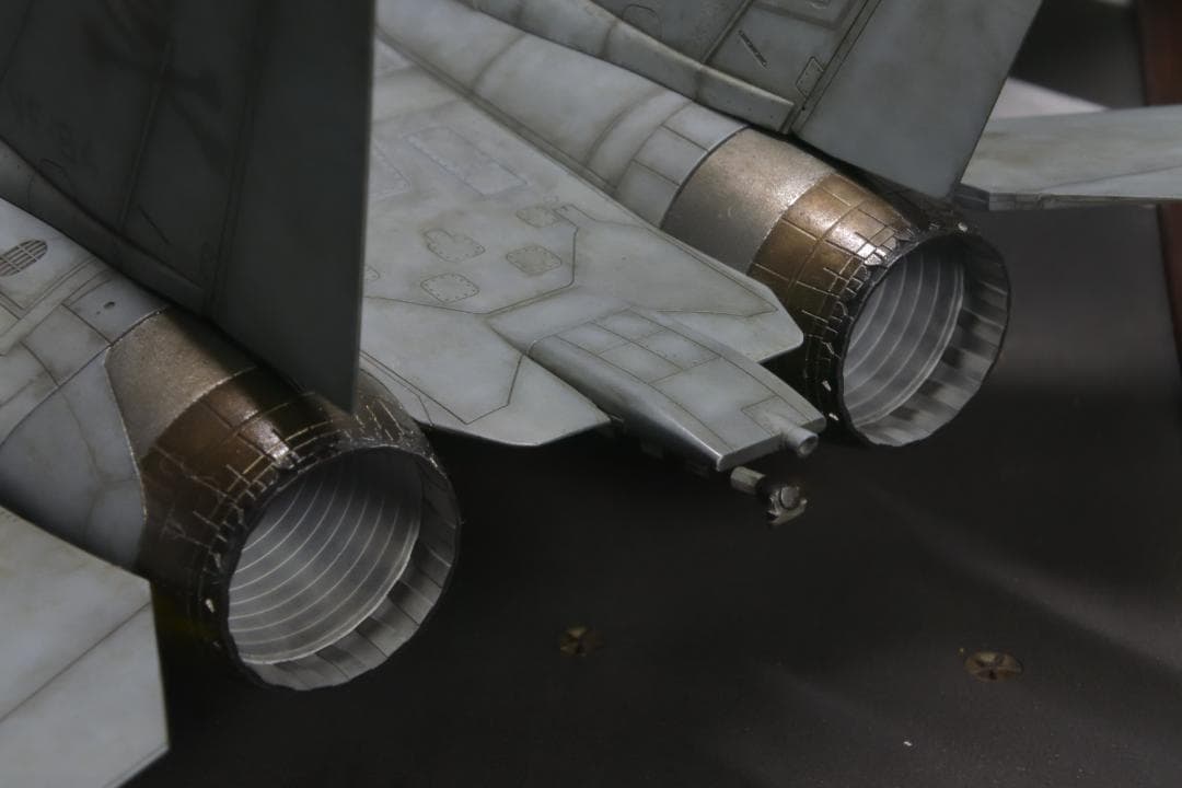 タミヤ F-14A トムキャット 1/48 電飾ジオラマ