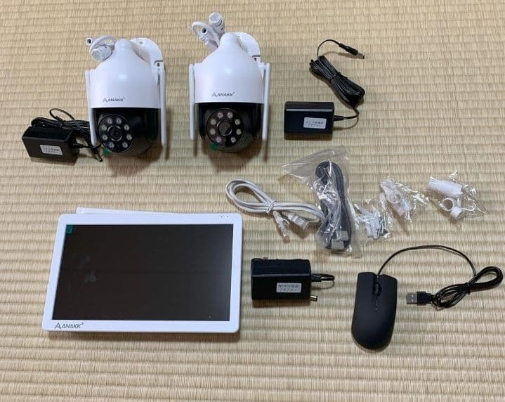 防犯カメラ 監視カメラ モニター付き 2台セット★新品未使用