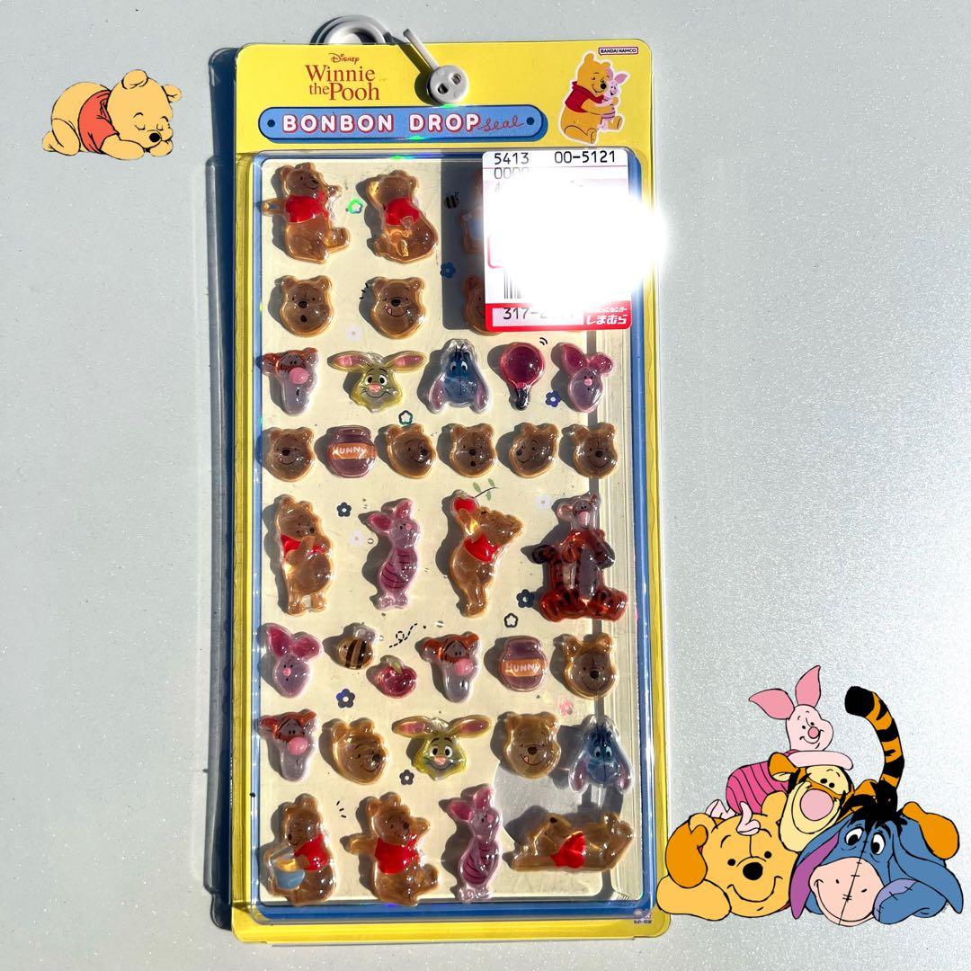 ボンボンドロップシール　ディズニー　キャラクター　正規品　まとめ　4つセット