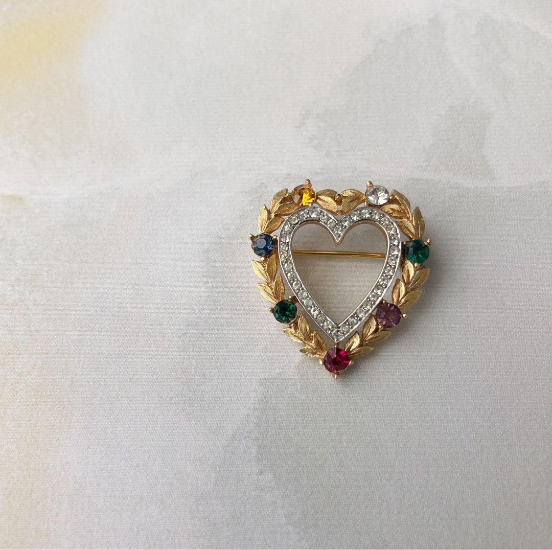 トリファリ　Dearestブローチ　コスチュームジュエリー