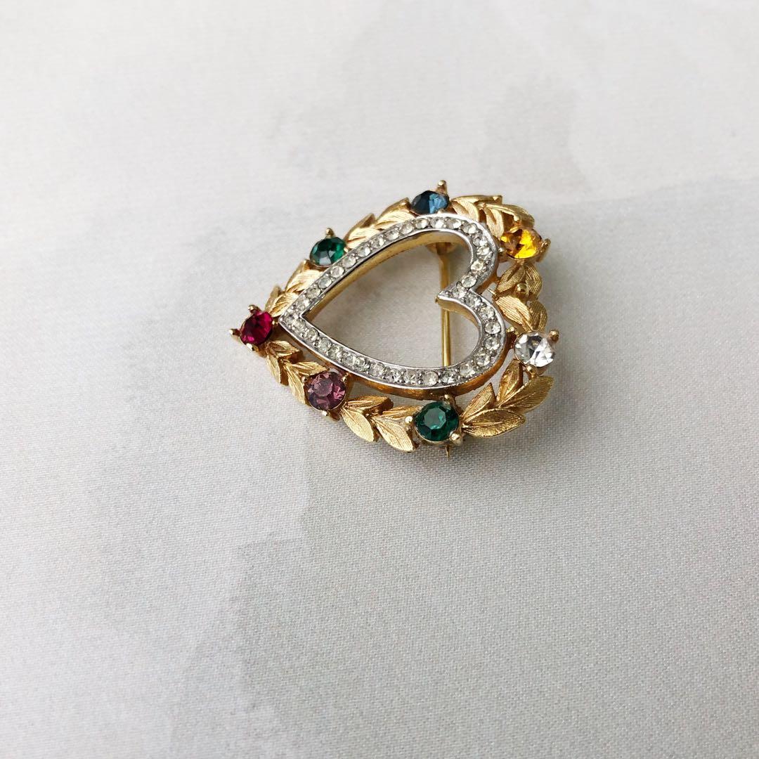 トリファリ　Dearestブローチ　コスチュームジュエリー