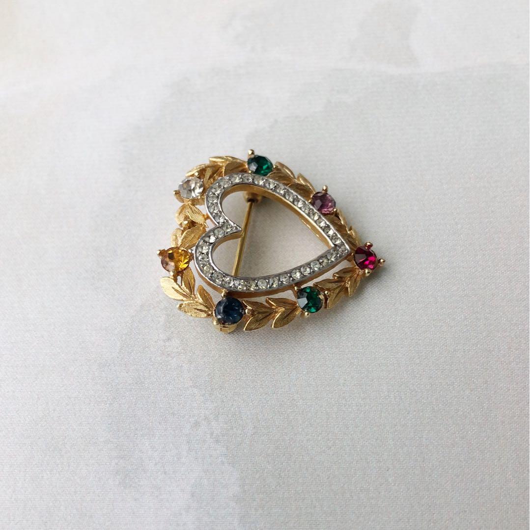 トリファリ　Dearestブローチ　コスチュームジュエリー