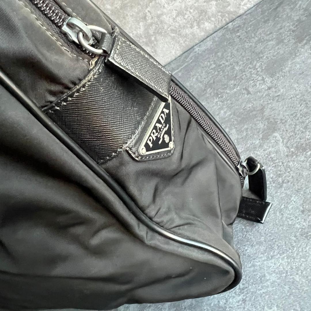 ⭐️PRADA⭐️プラダ ビジネスバッグ ブリーフケース ナイロン 三角ロゴ 黒