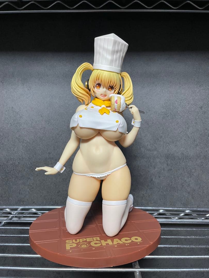すーぱーぽちゃ子 生フィギュア パティシエVer. 1/6完成品