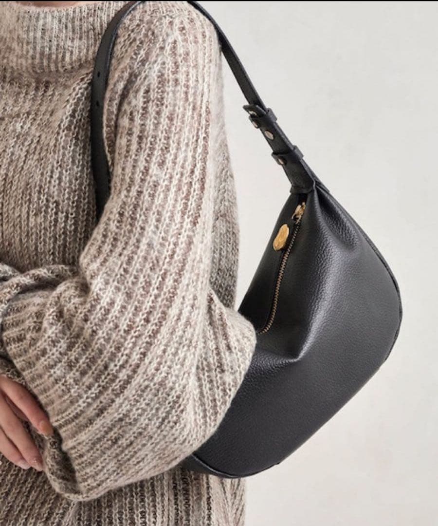 お*♥様 ★極美品★gemeil gem by russet ハーフムーンバッグ