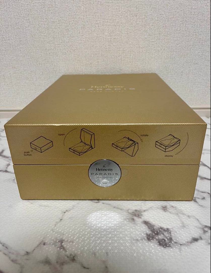 Hennessy PARADIS 空瓶空箱　2本　ボトルキャップ1つ