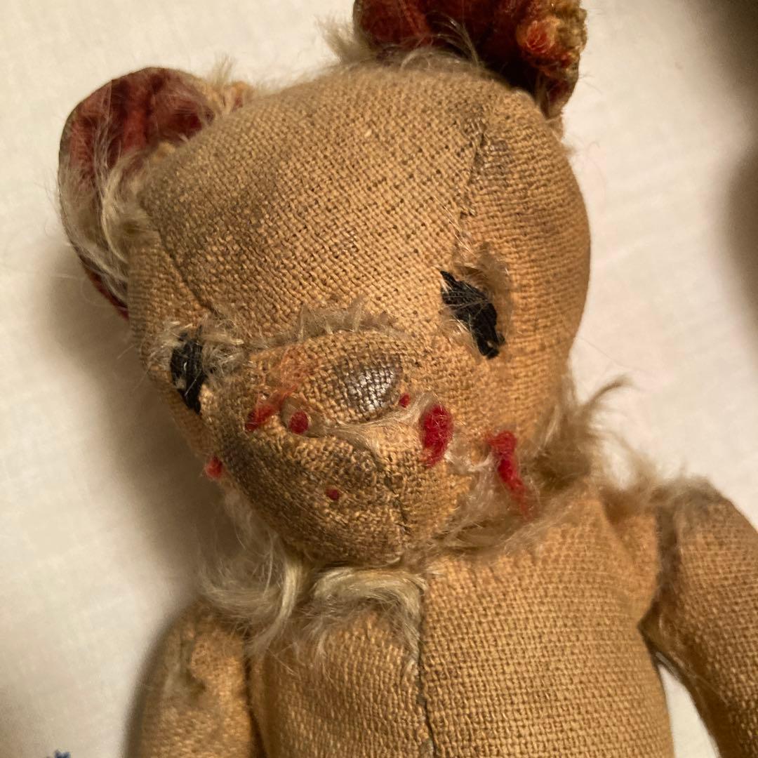 アンティーク茶色のテディベア