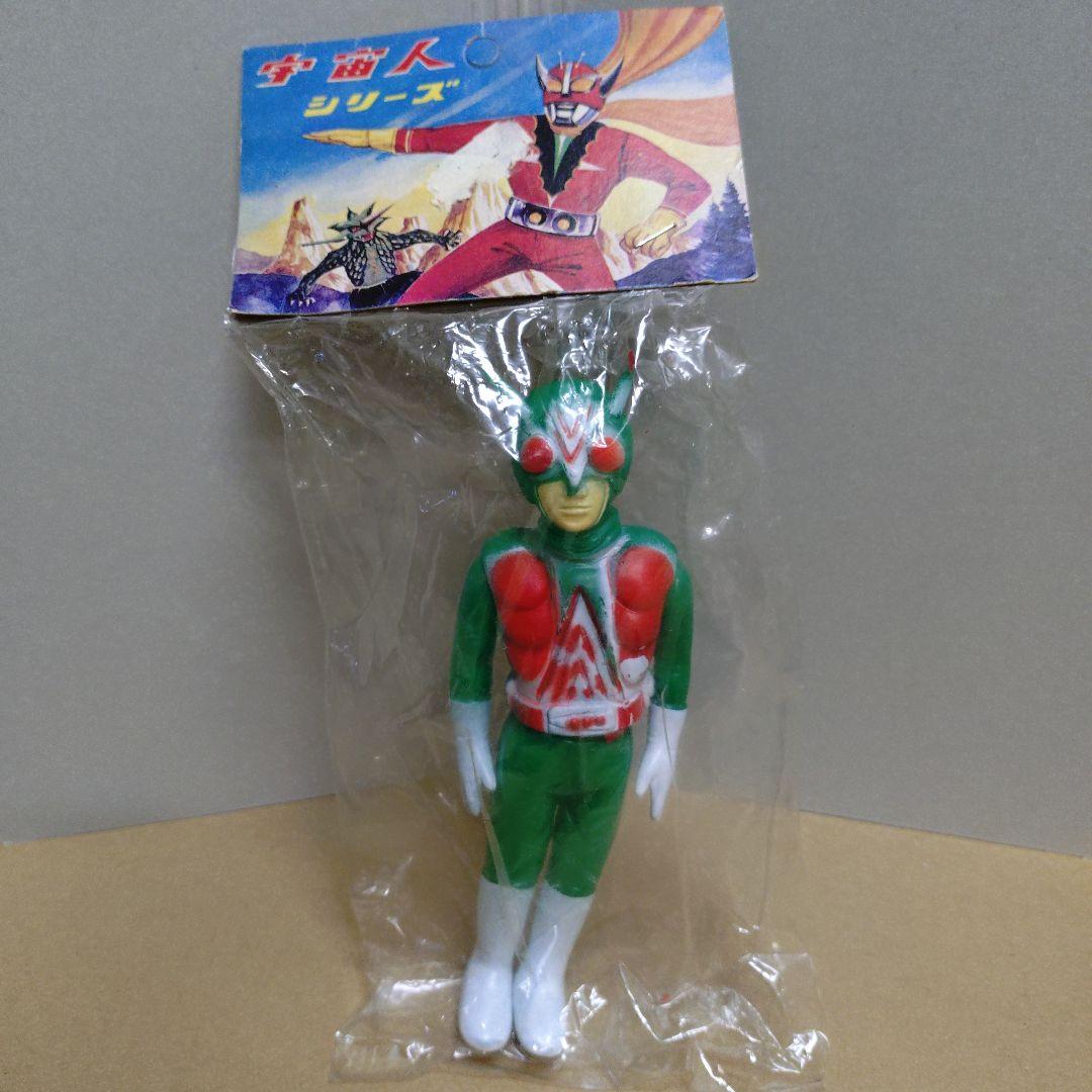 無版権 ライダーマン パチソフビ 未開封