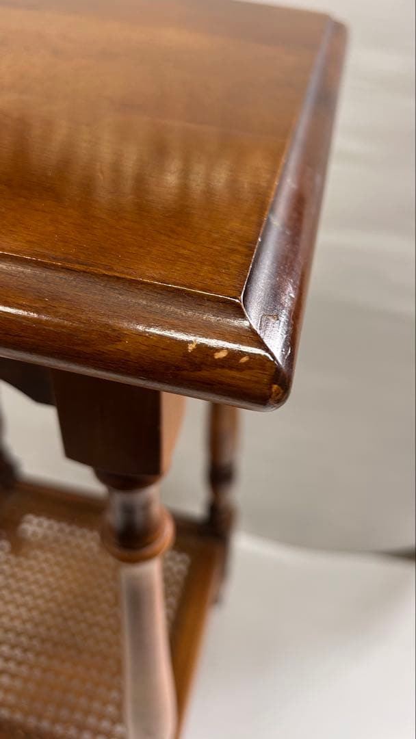 カリモク 木製サイドテーブル