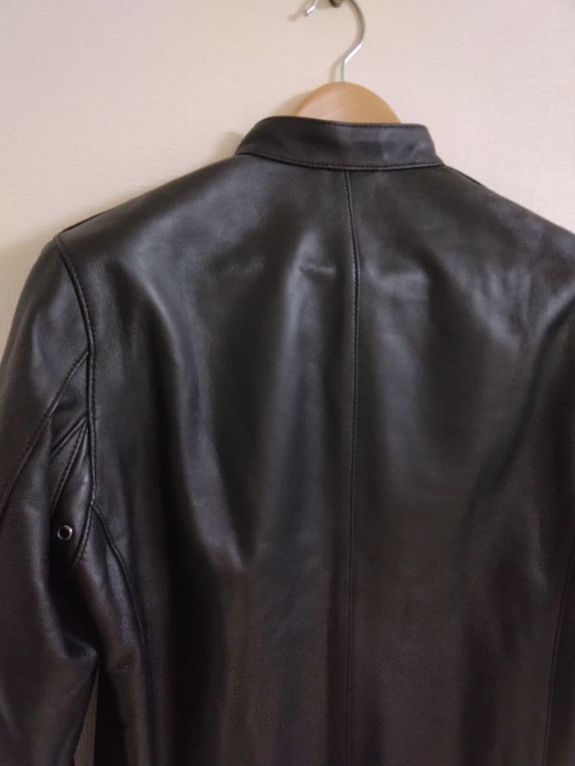 green label relaxing シープレザージャケット