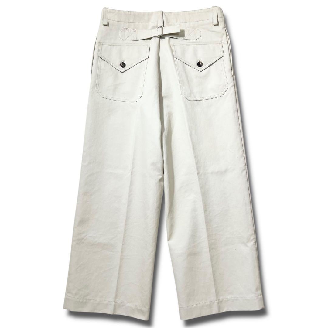極美品 22SS KENZO ワイド トラウザーズ パンツ 32