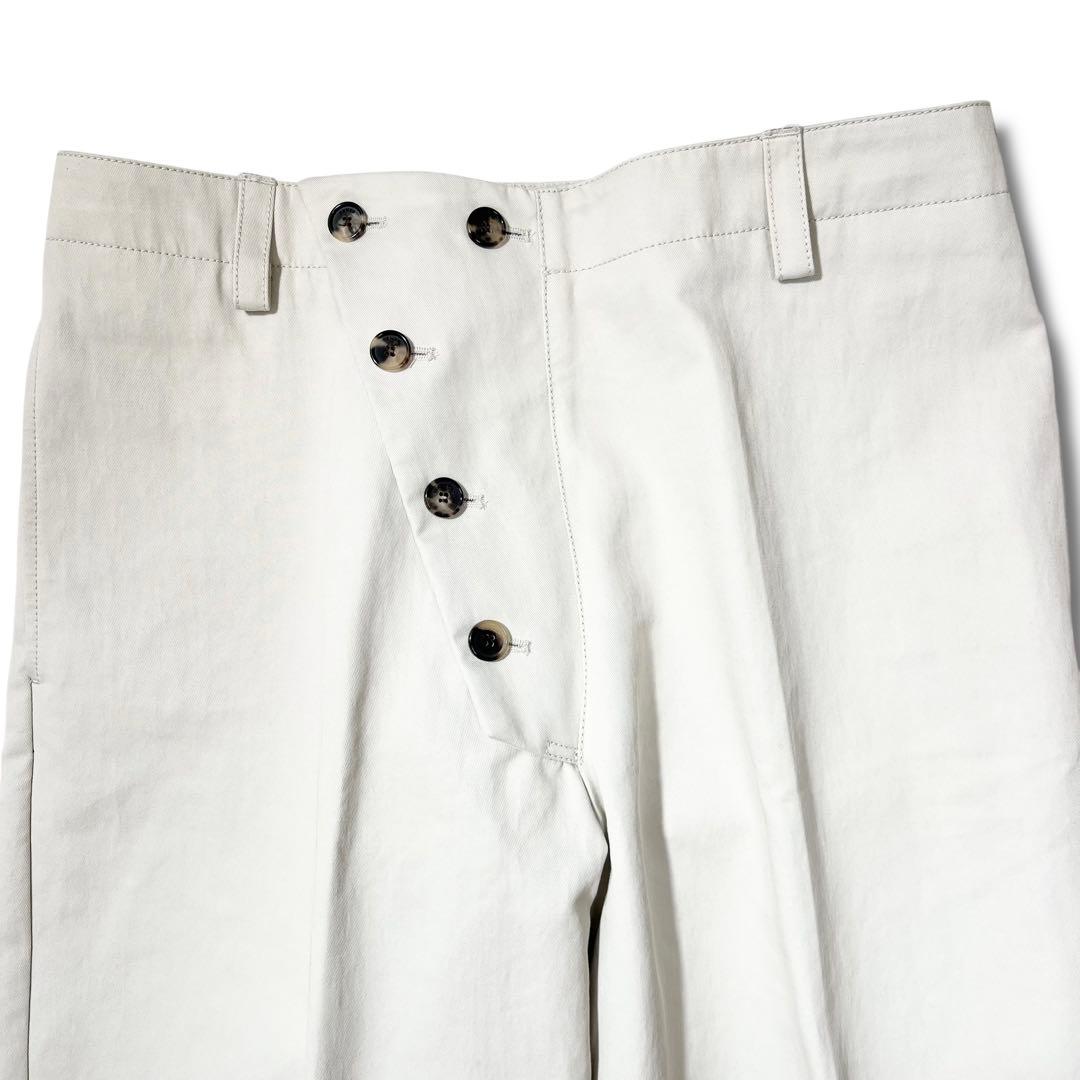 極美品 22SS KENZO ワイド トラウザーズ パンツ 32