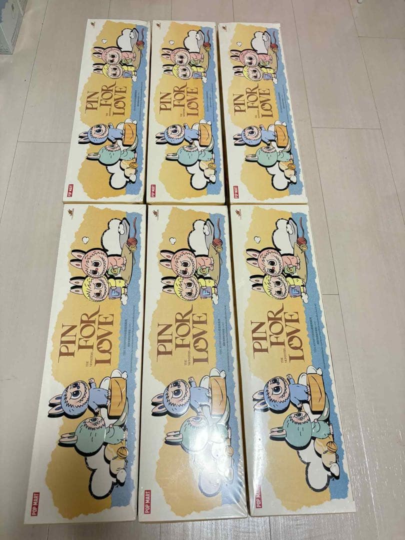 我labubu pin for love N-Z 6セット