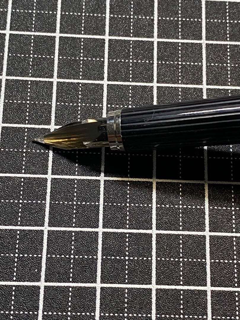 PLATINUM Riviere Sterling-Silver 万年筆　字幅F