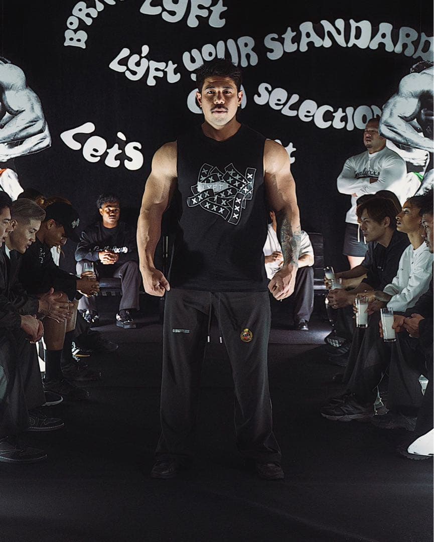 【限定品】LÝFT × XXX LIMITED タンクトップ ブラック