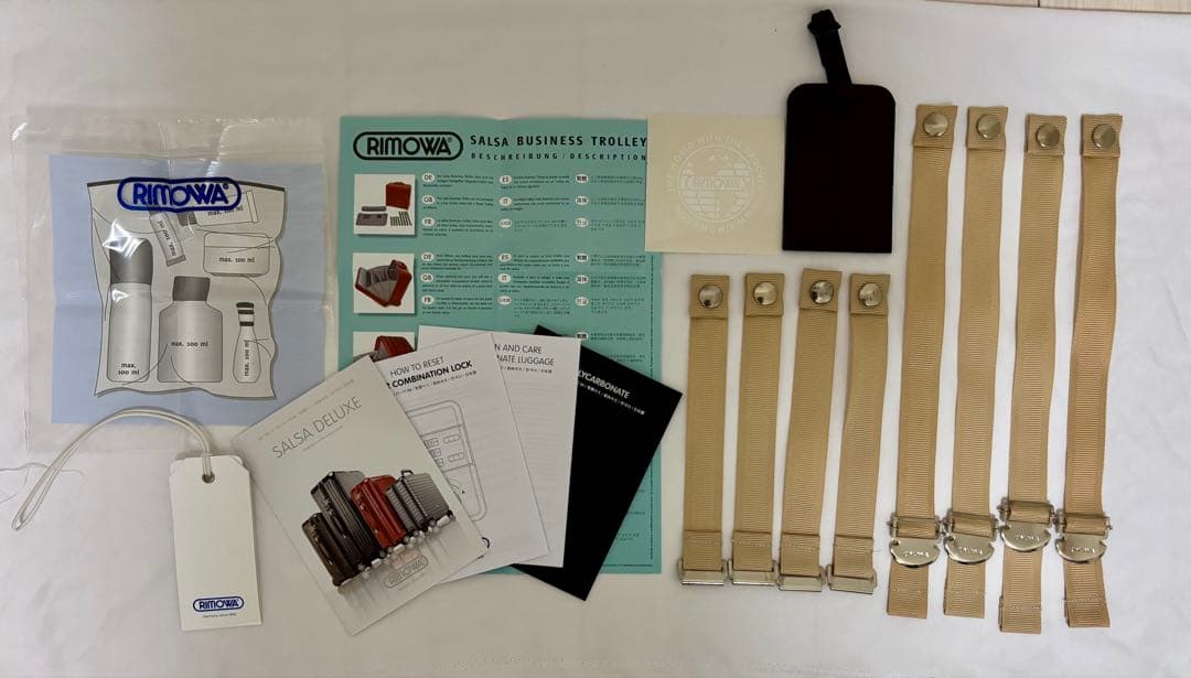 【RIMOWAリモワ】サルサデラックス ビジネストロリー23L機内持ち込み可2輪