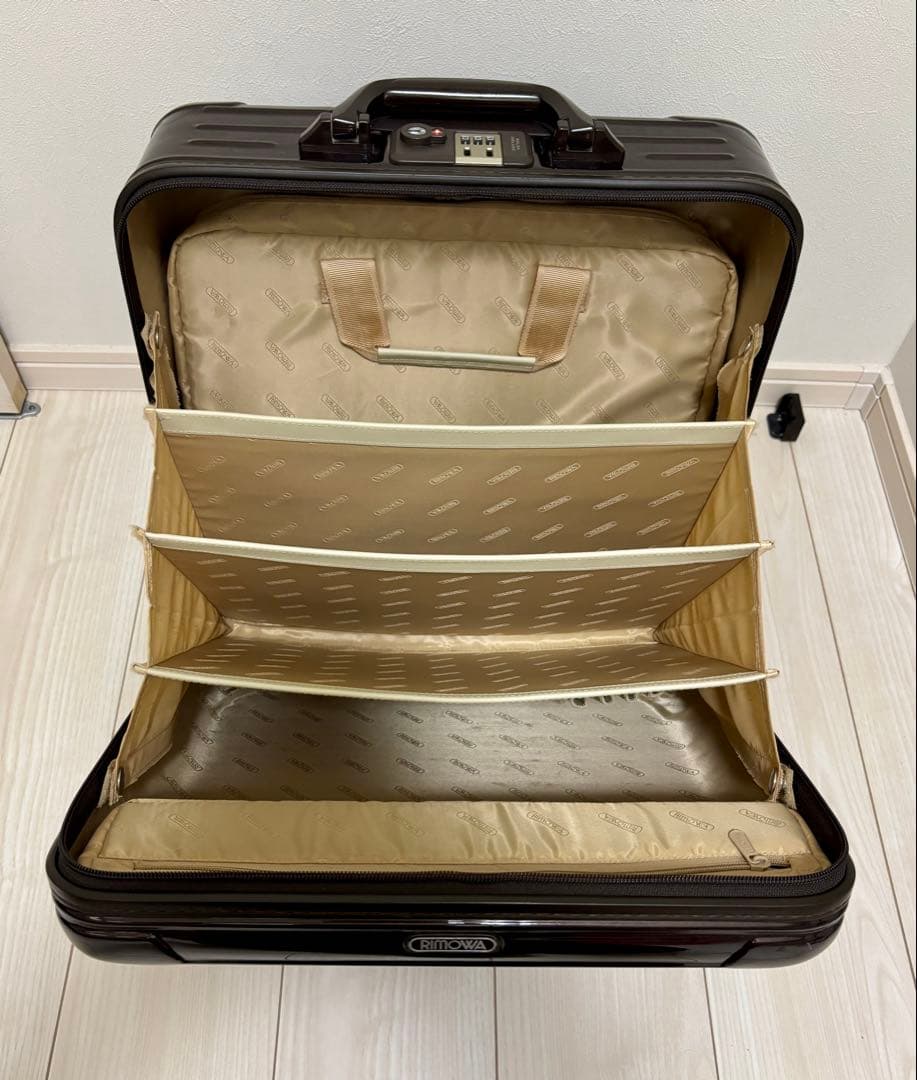 【RIMOWAリモワ】サルサデラックス ビジネストロリー23L機内持ち込み可2輪