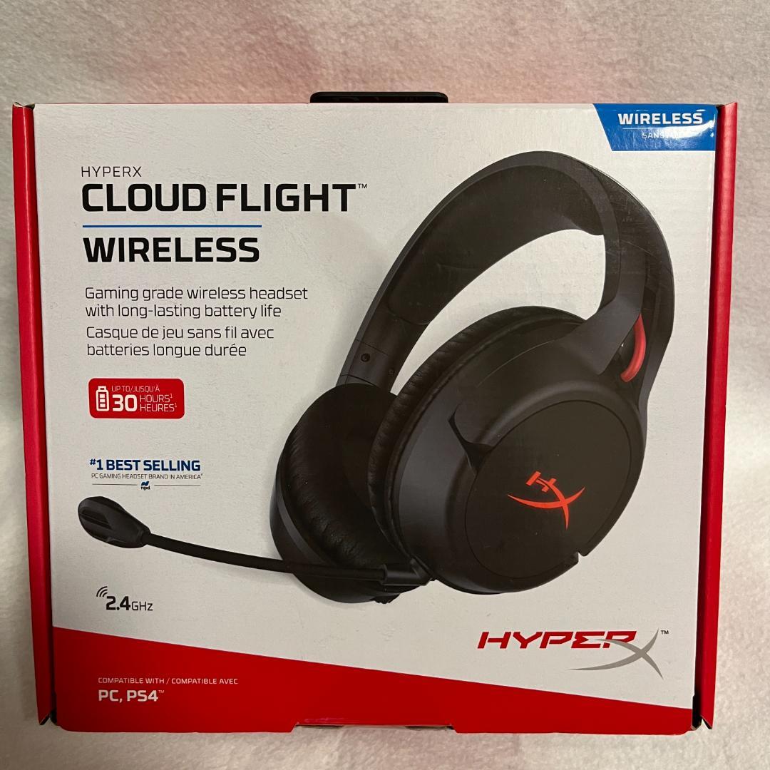 [新品/未開封]HyperX Cloud Flight ゲーミングヘッドセット