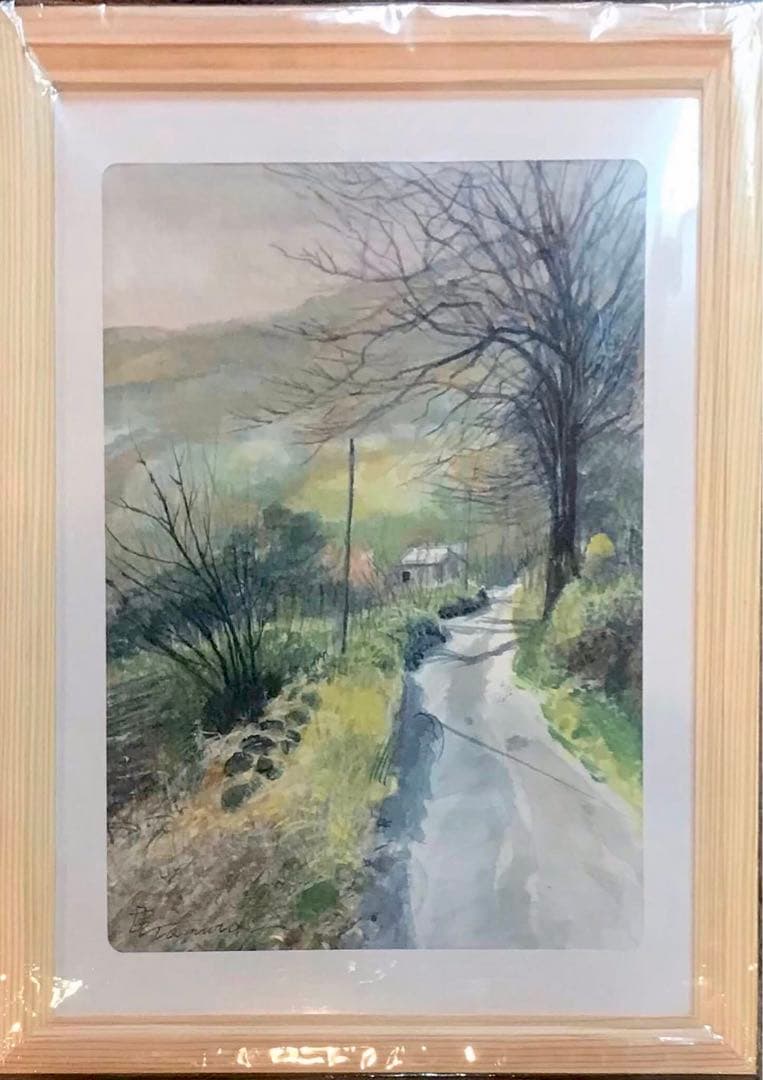 内閣総理大臣賞受賞作家の水彩画