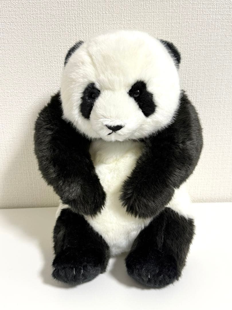 上野動物園 パンダ ぬいぐるみ抱っこ 暁暁　シャオシャオ　吉徳