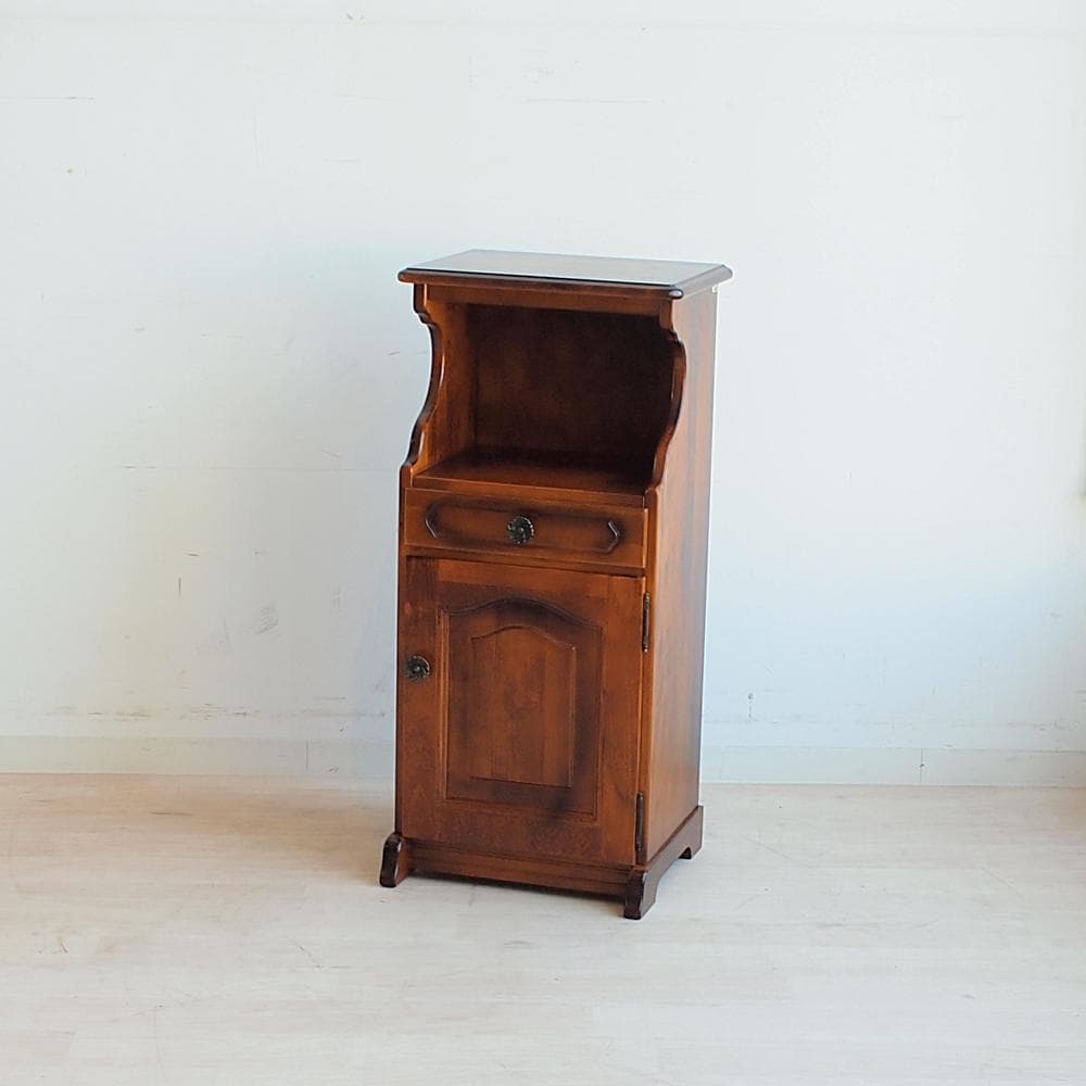 80's オールドカリモク/karimoku コロニアル 電話台 ビンテージ