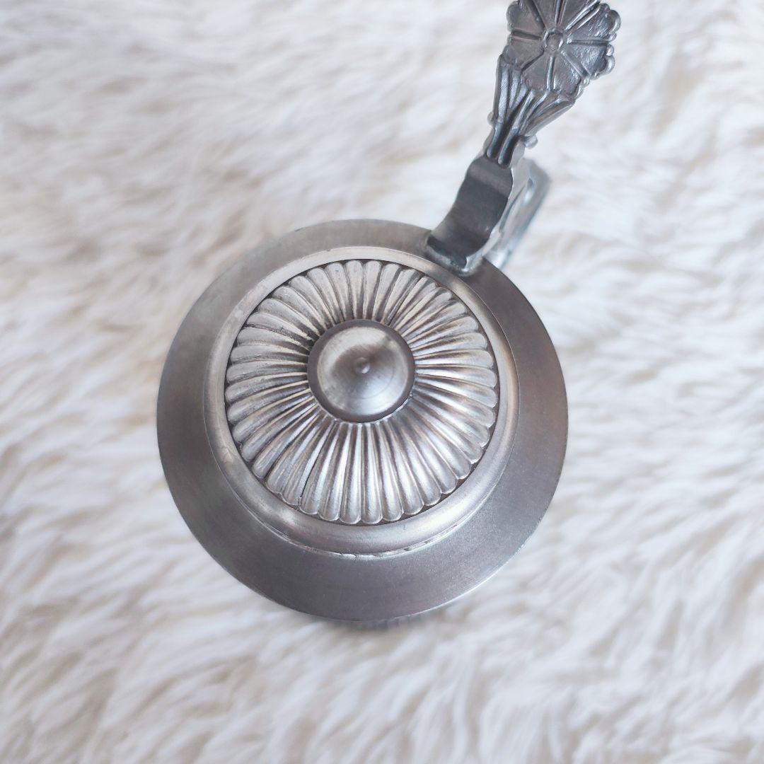 ピューター ビアマグ ビアジョッキ アンティーク ヴィンテージ 錫製 彫刻 細工