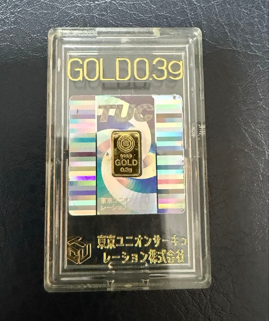 ハ*ソ様 TUC 特殊景品　金0.3g