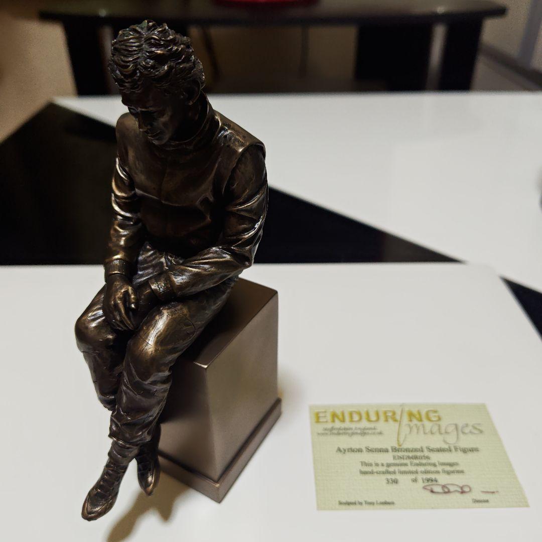 アイルトン・セナ　イモラモニュメントフィギュア