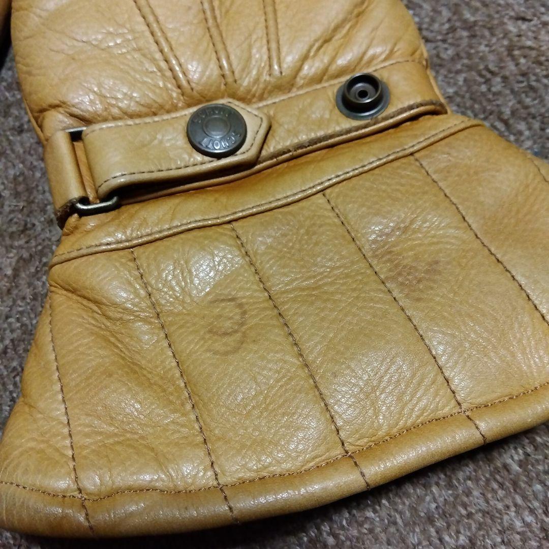 SCHOTT WINTER GLOVE ウィンターグローブ ミドル CAMEL