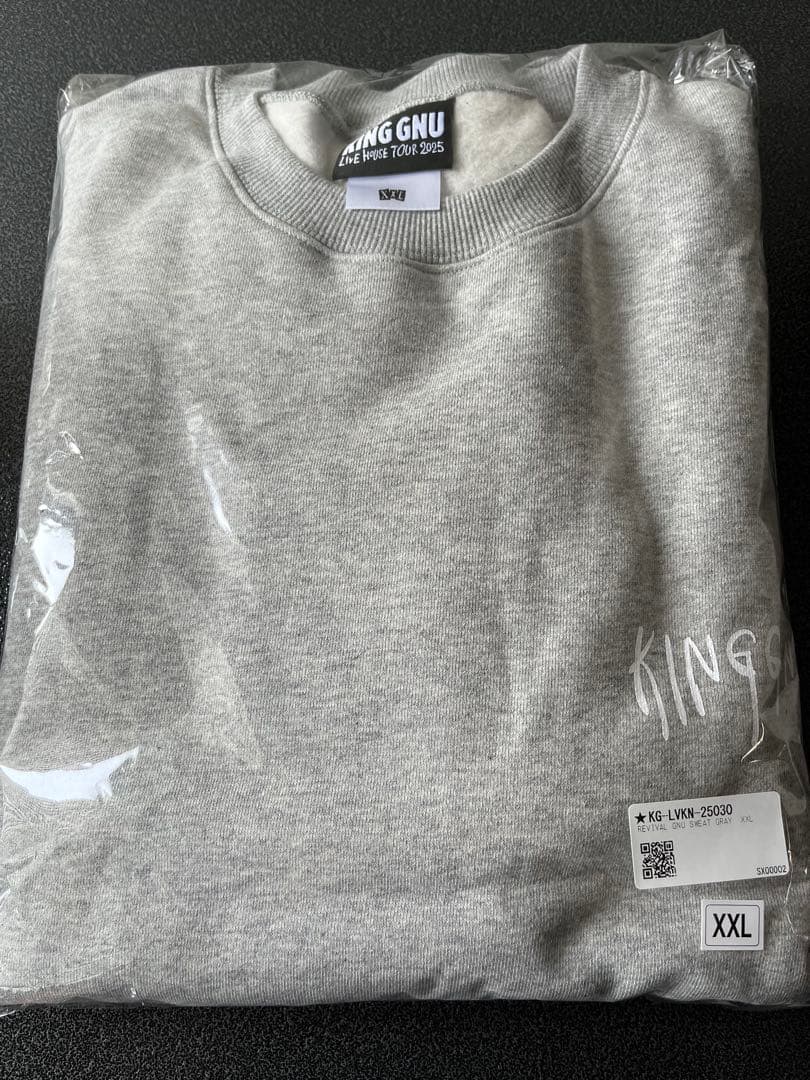 REVIVAL GNU SWEAT GRAY king Gnu スウェットXXL