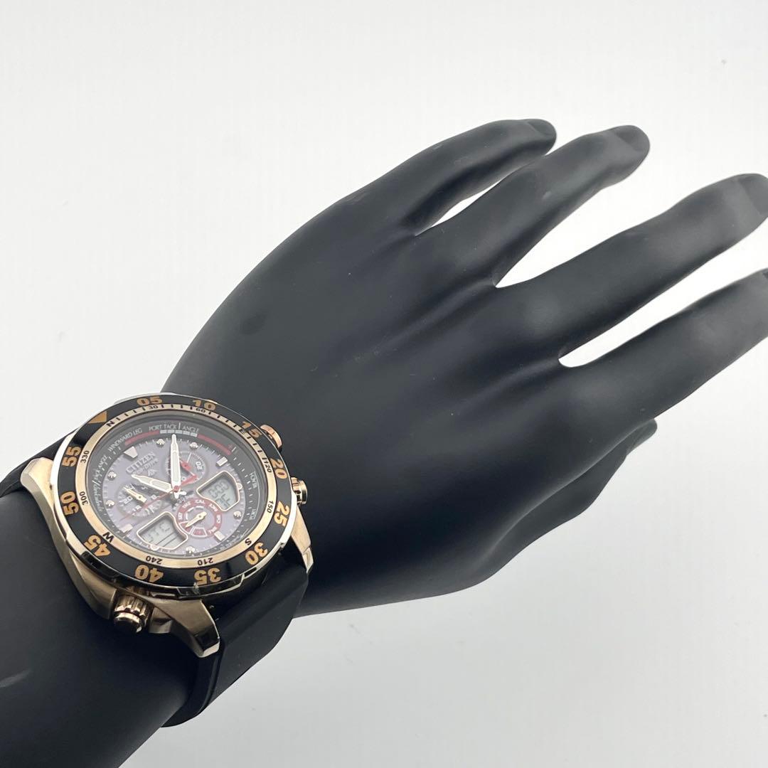 【稼働/新品ベルト】シチズン　プロマスター　ワールドタイム　電波ソーラー　腕時計