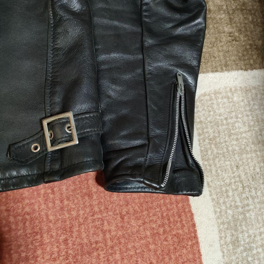 よ*2様 人気定番　Schott　６４１シングルライダース ３４　ブラック