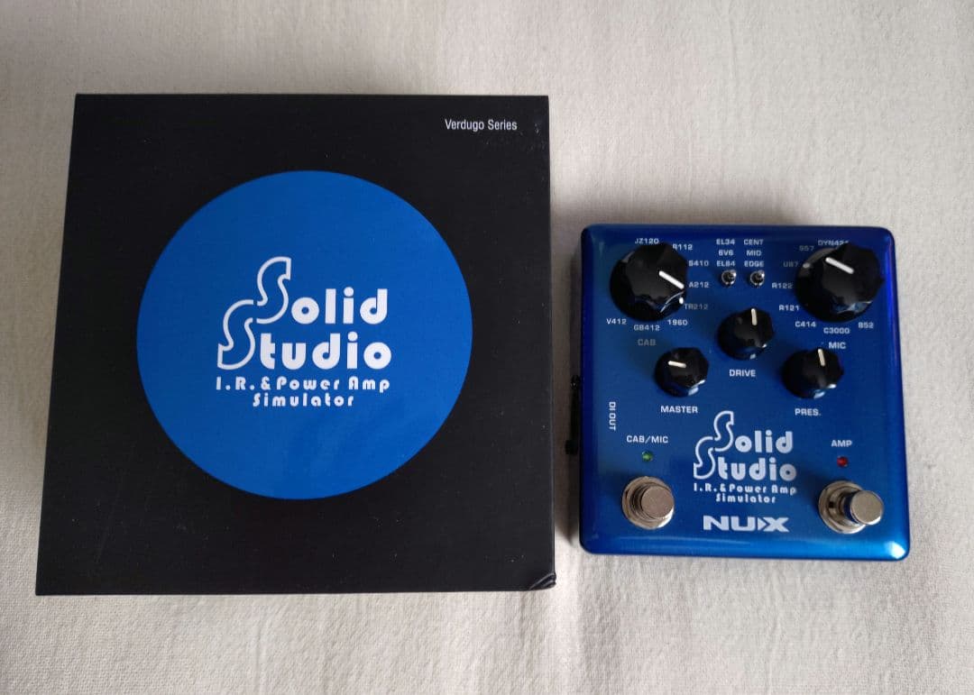 nux SolidStudio NSS-5 IR & パワーアンプシミュレーター