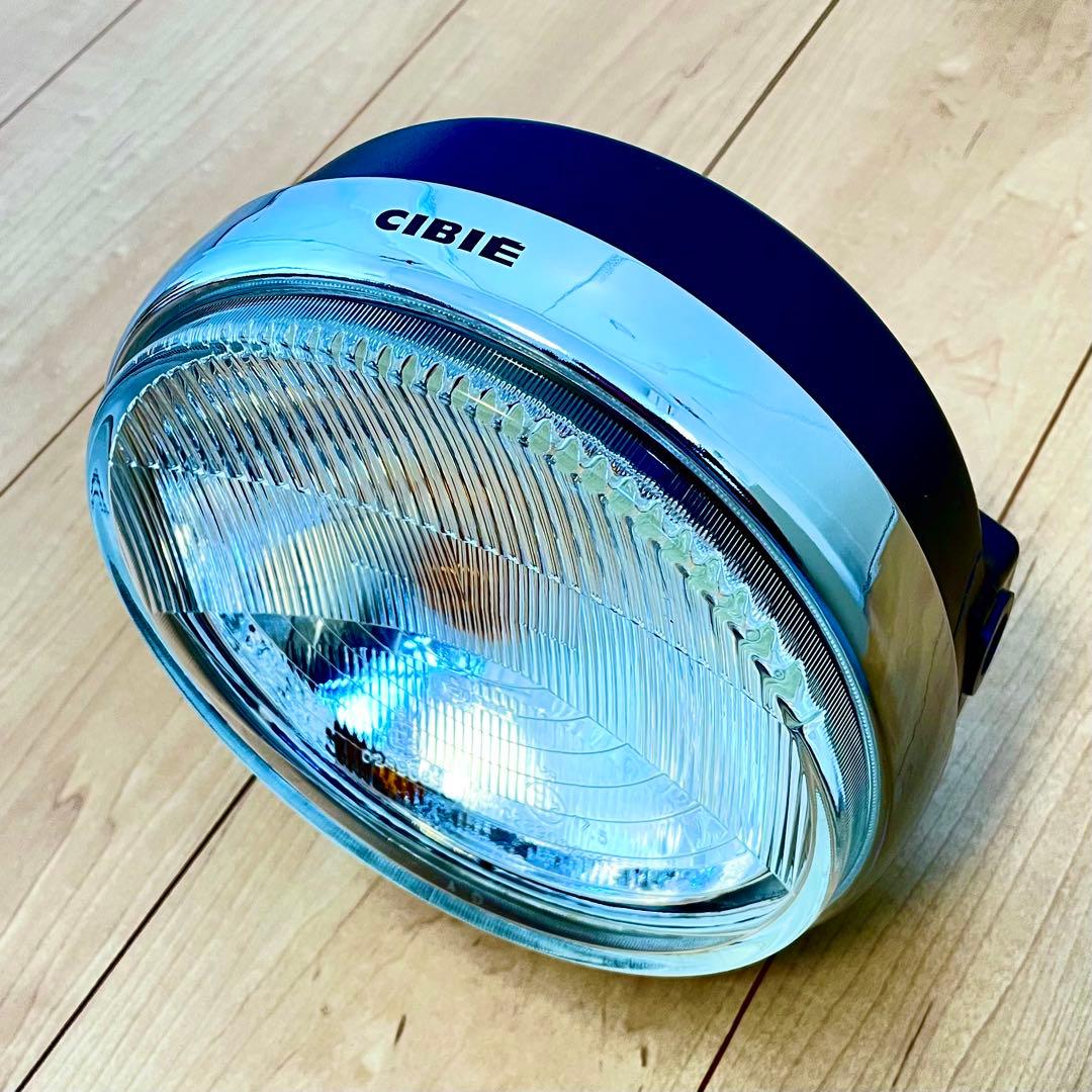 キティ！当時物 シビエ 凹み ヘッドライト CIBIE 極美品 マーシャル