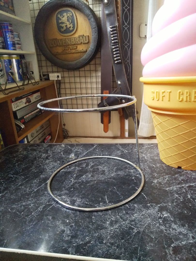 ストロベリーソフトクリーム ディスプレイ 昭和レトロ、アンティーク