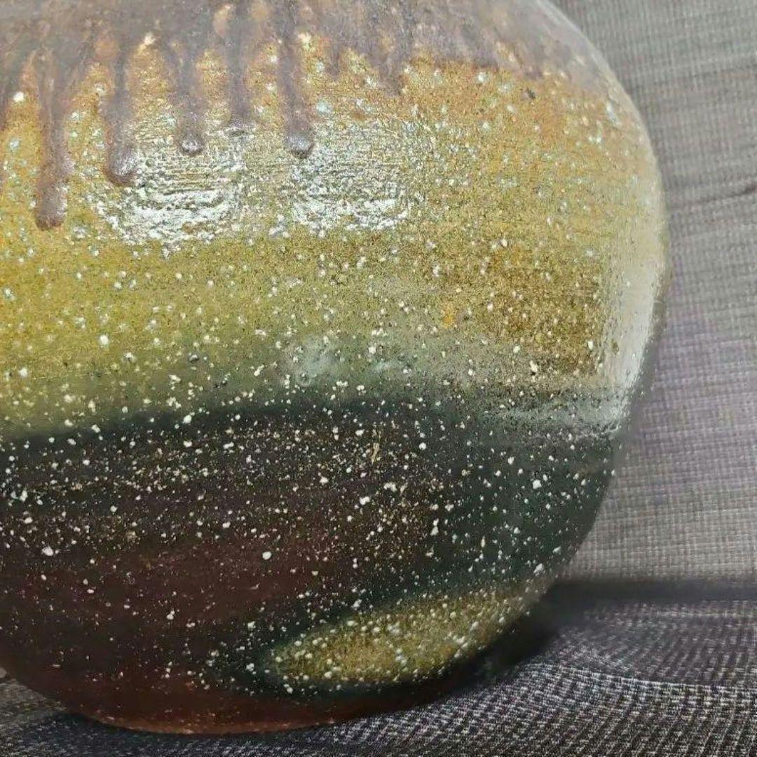 備前　壺　尚文作　共箱有り　備前焼　出井尚文