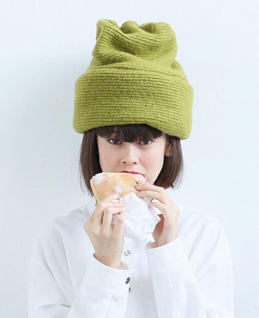 Edwina Horl フリースニットキャップ エドウィナホール