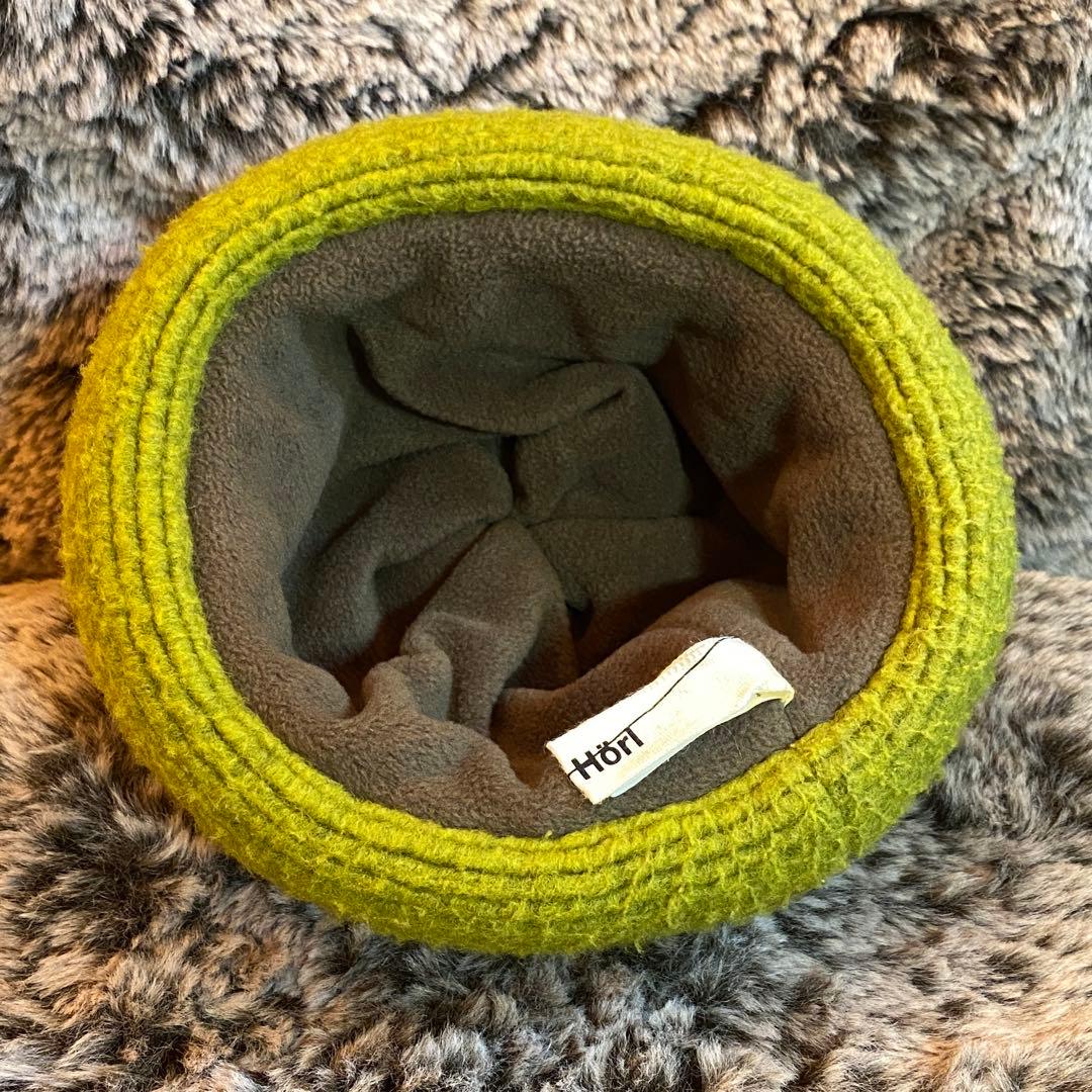 Edwina Horl フリースニットキャップ エドウィナホール